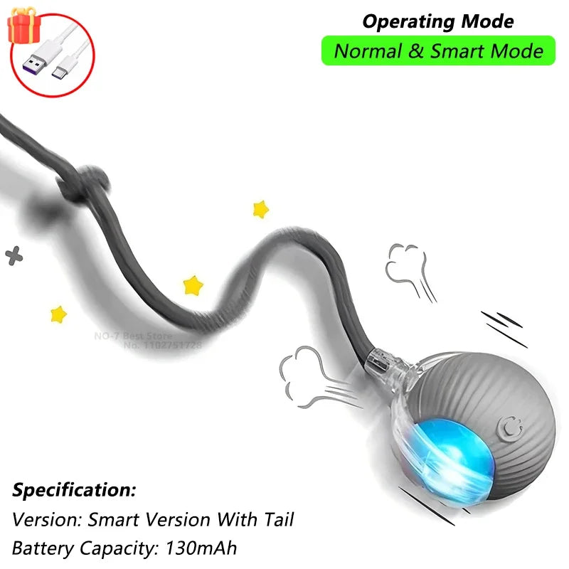 Packs and Paws™ Cat and Dog Interactive automatic Rolling Ball