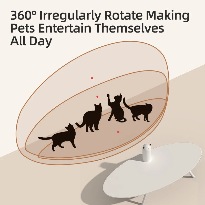 ROJECO Automatic Cat LED Laser
