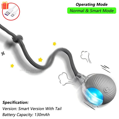 Packs and Paws™ Cat and Dog Interactive automatic Rolling Ball