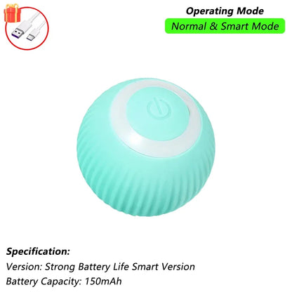 Packs and Paws™ Cat and Dog Interactive automatic Rolling Ball